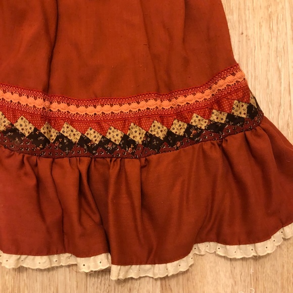 True vintage 70s Prairie set two pieces sm as is - Picture 4 of 8